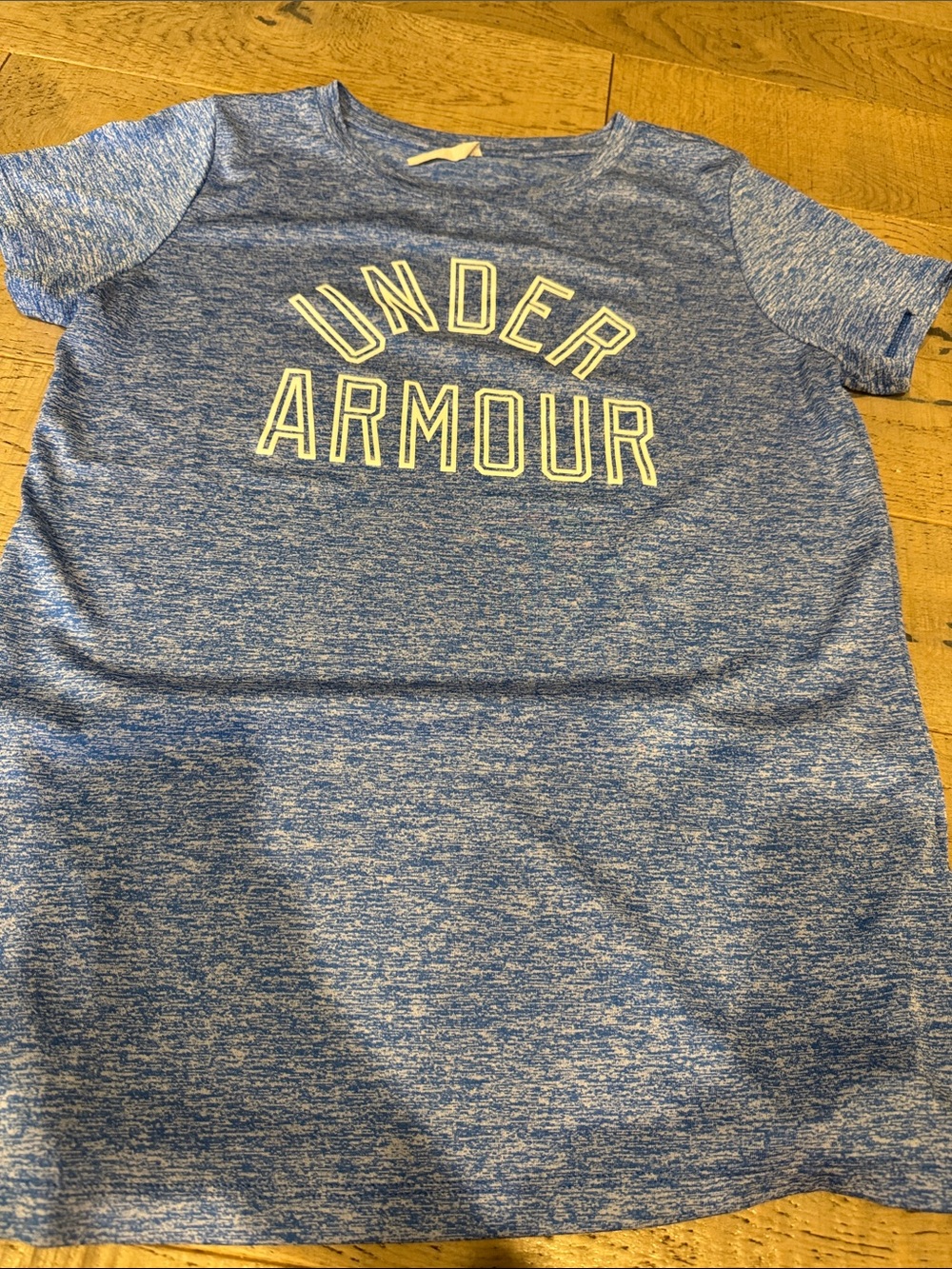 Under Armour l Blue Heather Performance Logo Tee